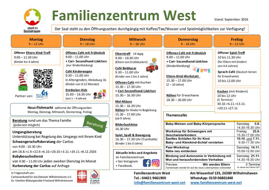 Wochenübersicht