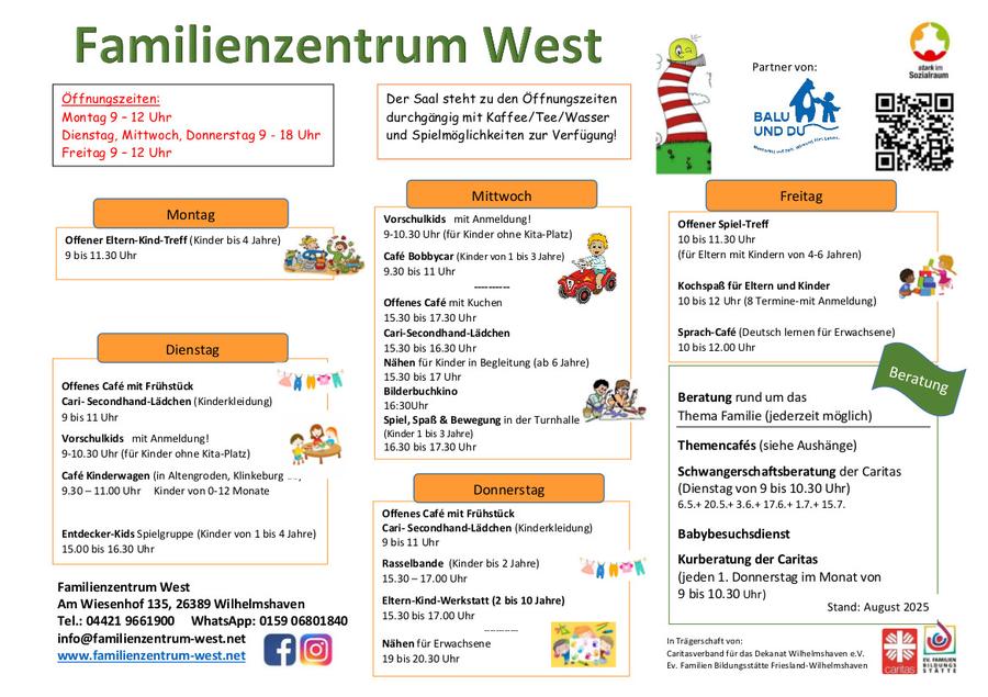 Wochenübersicht