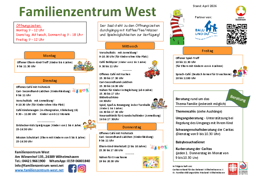 Wochenübersicht